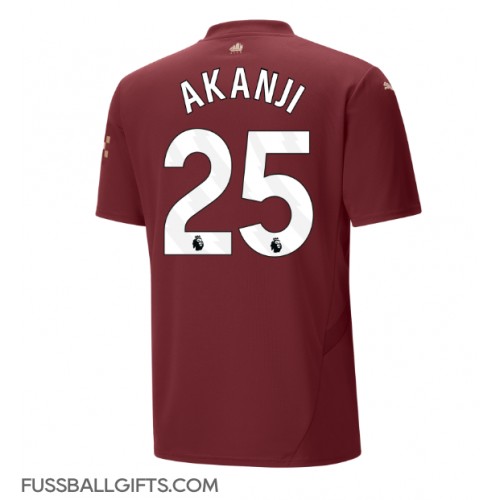 Manchester City Manuel Akanji #25 Fußballbekleidung 3rd trikot 2024-25 Kurzarm